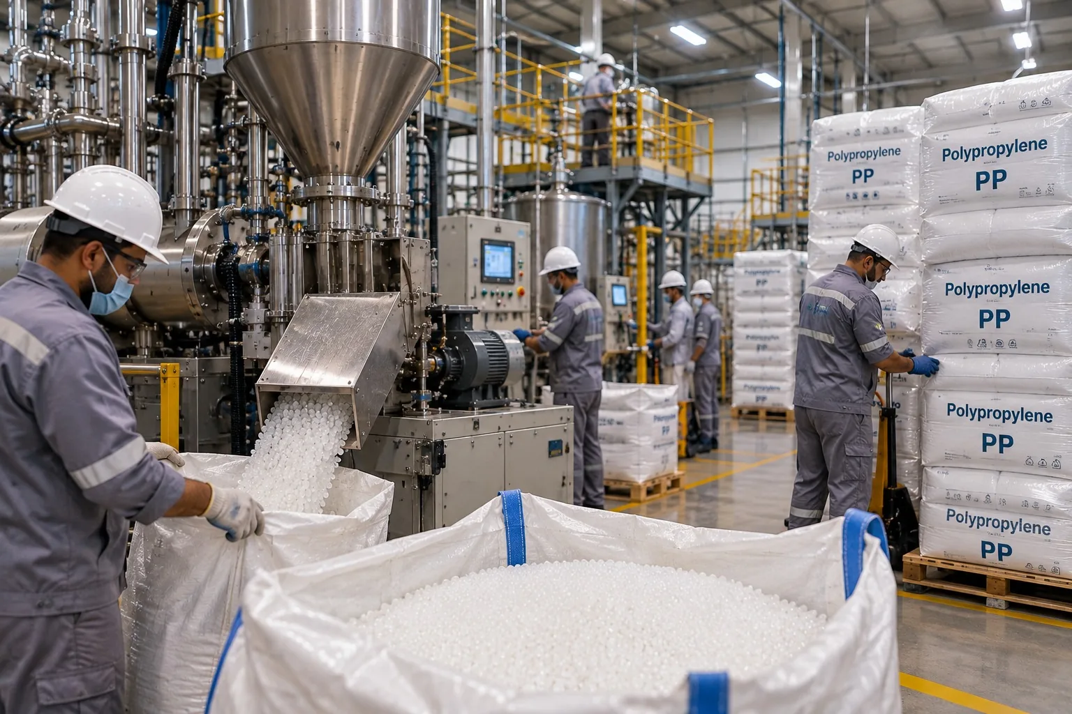 Chemicals procurement services for industrial materials and polypropylene