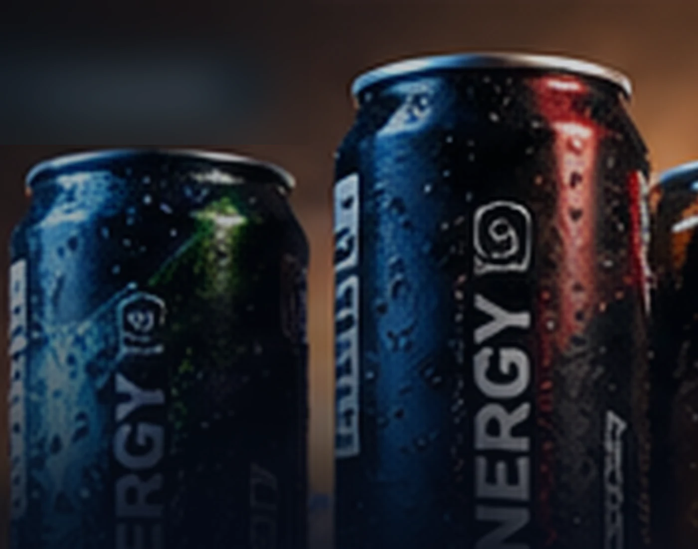 Illustrative energy drink cans representing a market expansion and pricing scenario